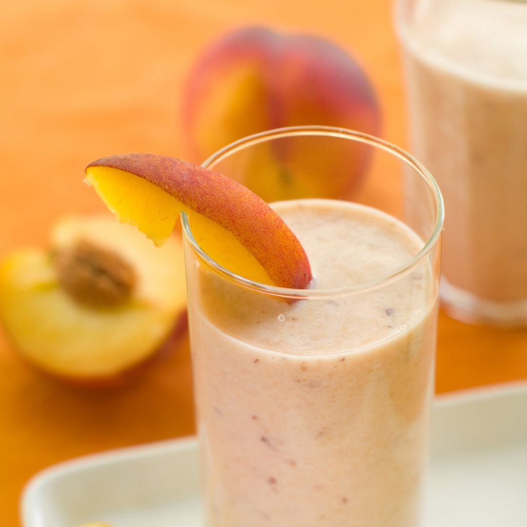 Keto Peaches n' Creme Smoothie
